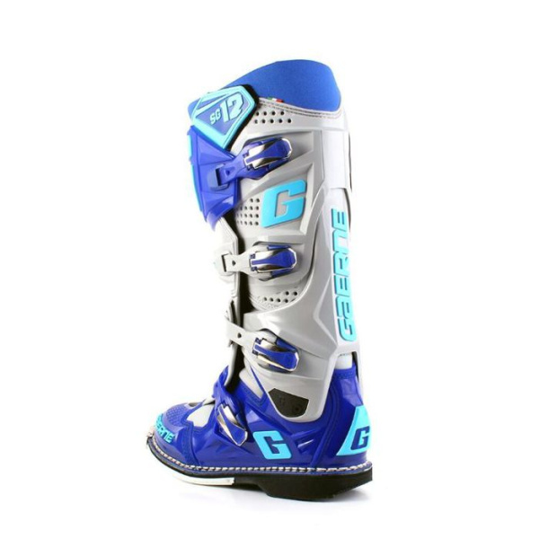 Gaerne SG12 мотоботы кроссовые, серо-синий