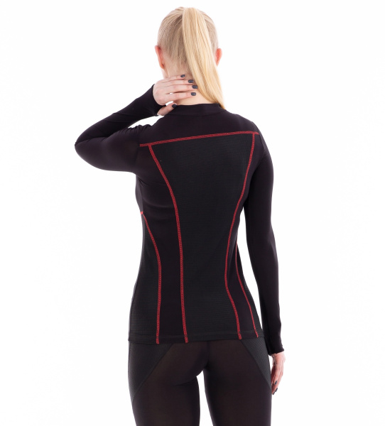 Hyperlook Crystal Air термобелье охлаждающее женское, джемпер, черный Hyperlook Crystal Air термобелье охлаждающее женское, джемпер, черный