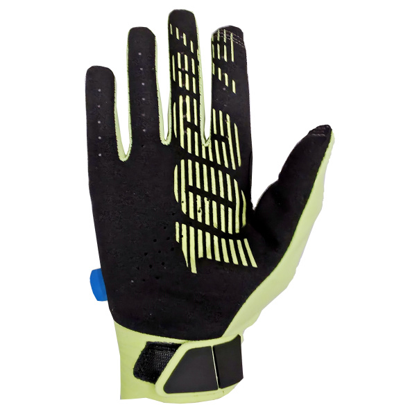 100% Cognito D3O Fluo Yellow/Black мотоперчатки