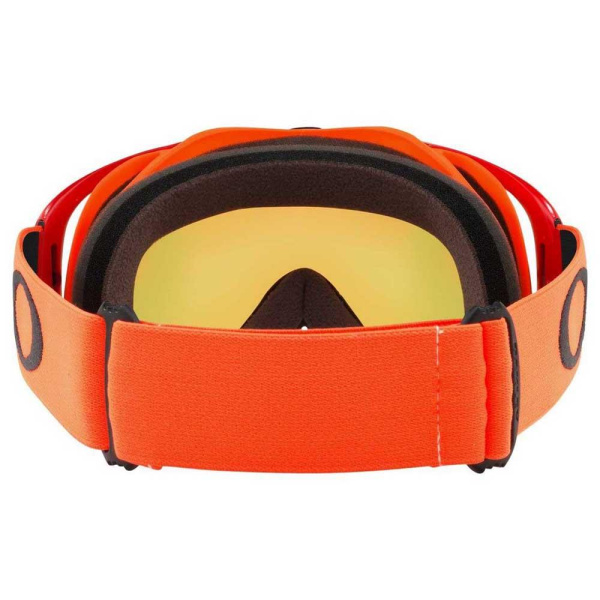 Oakley Crowbar Solid мотоочки, красно-оранжевый, оранжевая линза (OO7025-68)