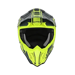 Acerbis Airstrike-C Black/Fluo Yellow шлем внедорожный, черно-желтый