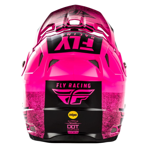 Fly Racing Toxin MIPS Embargo шлем кроссовый, черно-розовый Fly Racing Toxin MIPS Embargo шлем кроссовый, черно-розовый