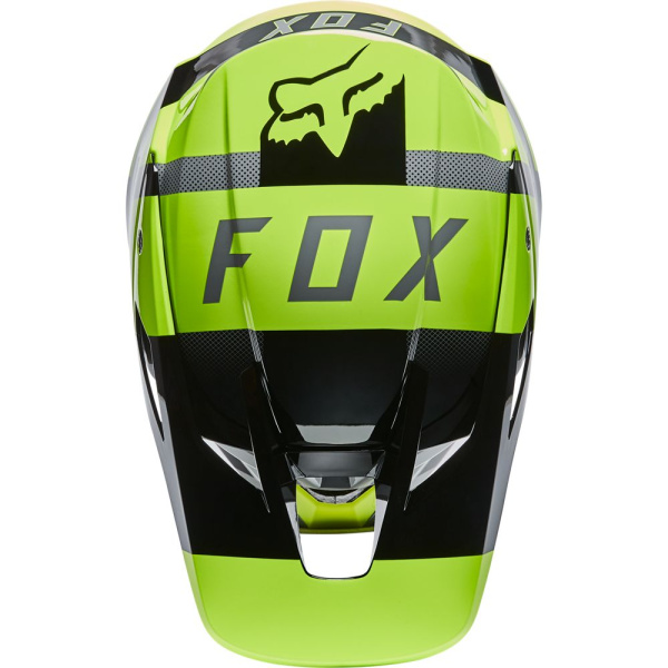 Fox Racing V3 RS 2022 Riet Flow Yellow шлем кроссовый Fox Racing V3 RS 2022 Riet Flow Yellow шлем кроссовый