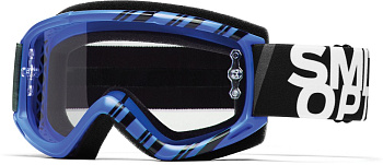 Smith Fuel V1 Blue Woven мотоочки, сине-черный