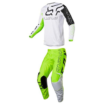 Fox Racing 180 Skew Flow Yellow комплект