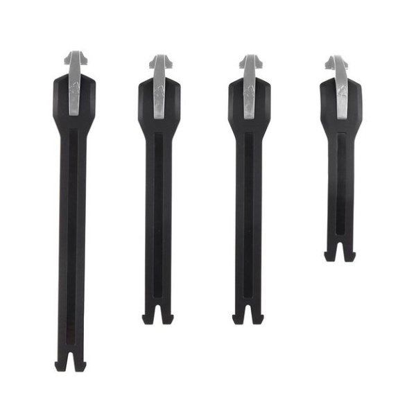 Leatt GPX 4.5/5.5 FlexLock Strap Kit Black ремешок для мотобот (4 шт.)