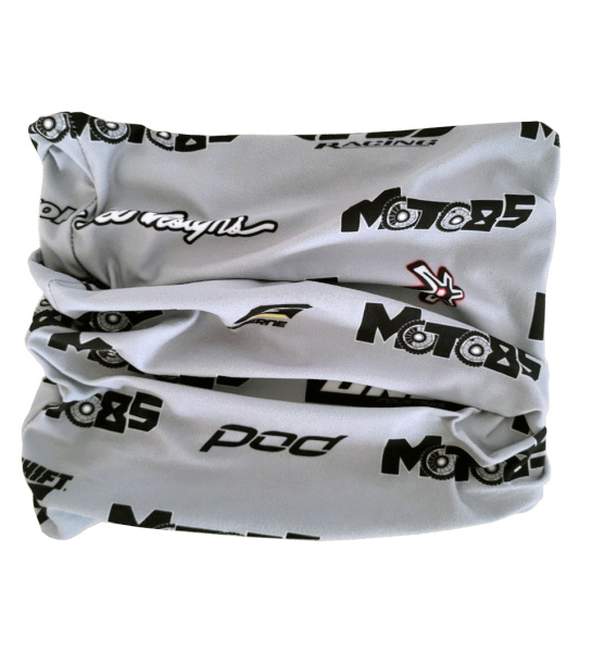 Moto85 баф мотоциклетный, серый