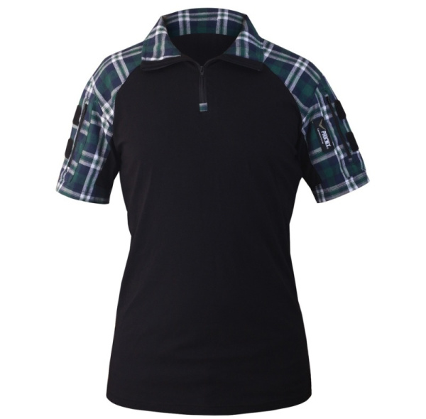 Phoenix Scout рубашка с коротким рукавом в клетку, зеленый