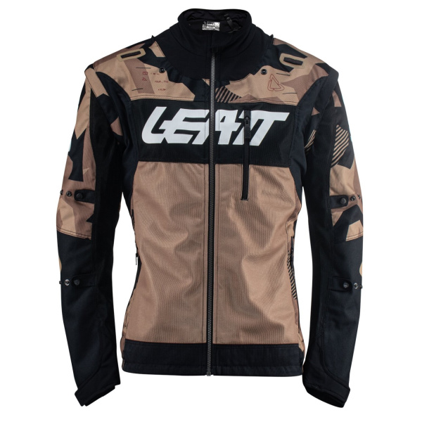 Leatt Moto 4.5 X-Flow 2024 Stone мотокуртка эндуро