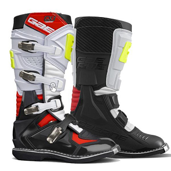 Gaerne GXJ Black/White/Red мотоботы кроссовые детские/женские