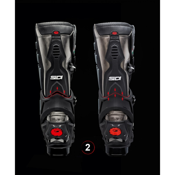 Sidi Atojo Srs Lead Grey/Black мотоботы, черно-серый Sidi Atojo Srs Lead Grey/Black мотоботы, черно-серый