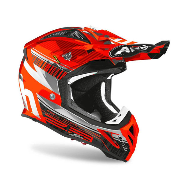 Airoh Aviator 2.3 Novak Chrome шлем внедорожный, оранжевый