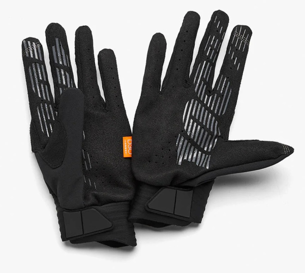 100% Cognito Black/Charcoal мотоперчатки