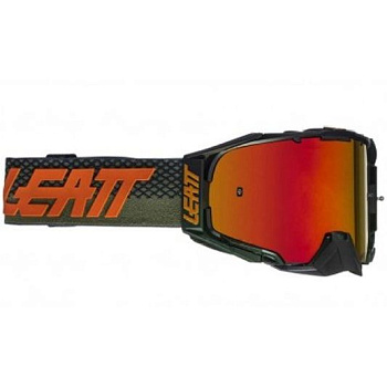 Leatt Velocity 6.5 Iriz Cactus Red 28% мотоочки, двойная линза