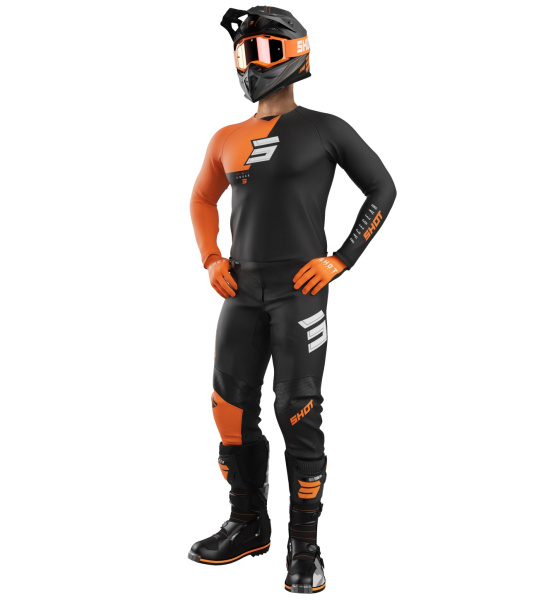 Shot Draw Squad Orange мотоштаны Shot Draw Squad Orange мотоштаны