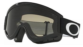 Oakley L-Frame Sand мотоочки, черный, серая линза (01-631)