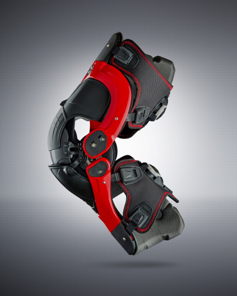 Asterisk Ultra Cell Boa Knee Brace наколенники, черно-красный
