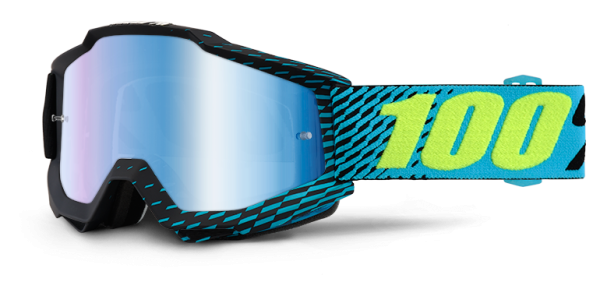 100% Accuri R-Core Mirror Blue Lens мотоочки