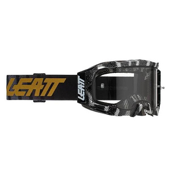 Leatt Velocity 5.5 Zebra / Light Grey 58% мотоочки, двойная линза