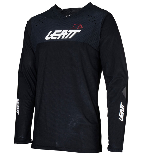 Leatt Moto 4.5 Enduro 2025 Black джерси Leatt Moto 4.5 Enduro 2025 Black джерси