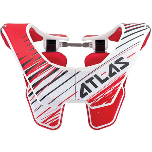 Atlas Air Neck Brace защита шеи, красно-белый