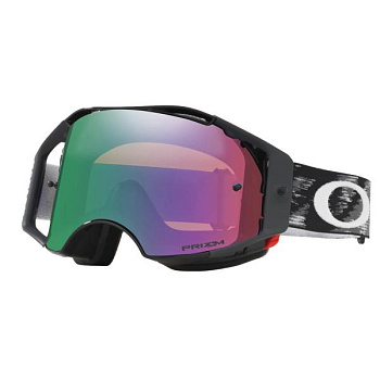 Oakley Airbrake Solid Jet Black / Prizm MX Jade Iridium мотоочки (OO7046-47)