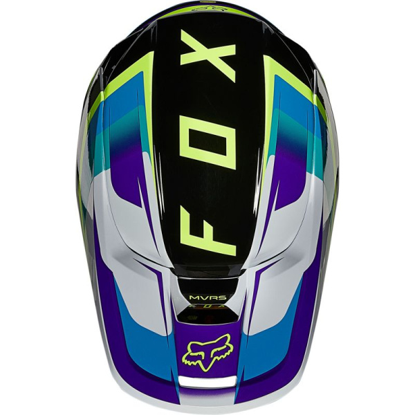 Fox Racing V1 Tro Aqua шлем кроссовый