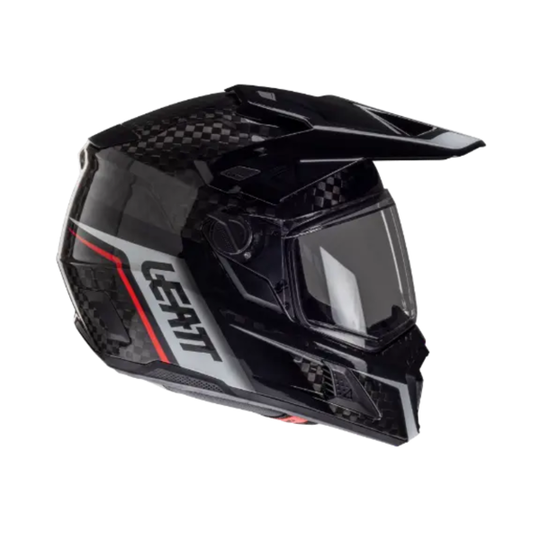 Leatt Kit ADV 9.5 Carbon V25 Black шлем + Velocity 4.5 мотоочки