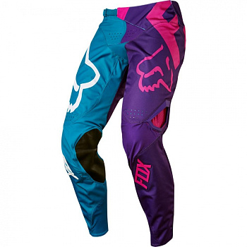 Fox Racing 360 Creo Youth 2017 мотоштаны подростковые, фиолетово-голубой Fox Racing 360 Creo Youth 2017 мотоштаны подростковые, фиолетово-голубой