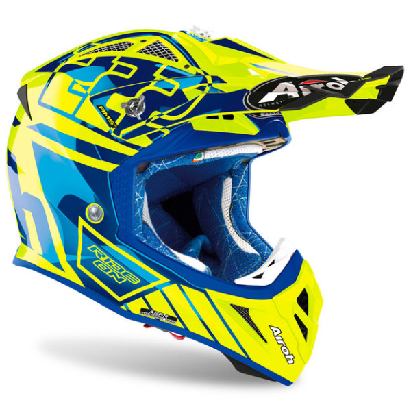 Airoh Aviator 2.3 Replica Cairoli 2020 Chrome шлем внедорожный