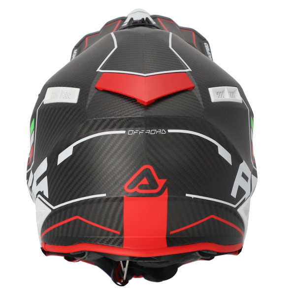 Acerbis Steel Carbon 22-06 Black/Red шлем внедорожный