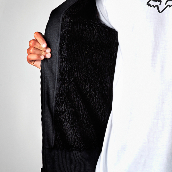 Fox Roam Sasquatch Zip Fleece толстовка, черный