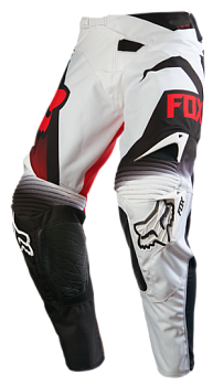 Fox Racing 360 Shiv мотоштаны, черно-белый Fox Racing 360 Shiv мотоштаны, черно-белый