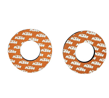 SM-Parts KTM донаты на грипсы (накладки на ручки руля), оранжевый