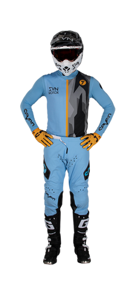 Seven Zero Compression Blue джерси