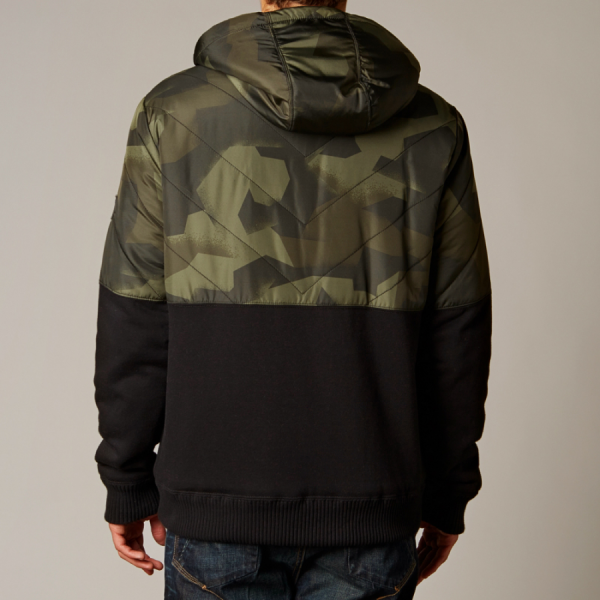 Fox Crockett Sasquatch Zip толстовка, черно-зеленый камуфляж Fox Crockett Sasquatch Zip толстовка, черно-зеленый камуфляж