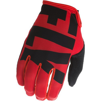 Fly Racing Media 2020 мотоперчатки, красно-черный
