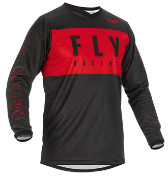 Fly Racing F-16 2022 джерси подростковая, красно-черный Fly Racing F-16 2022 джерси подростковая, красно-черный
