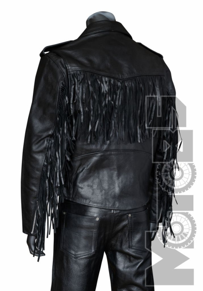 First M771FR Косуха мужская кожаная с бахромой First M771FR Косуха мужская кожаная с бахромой