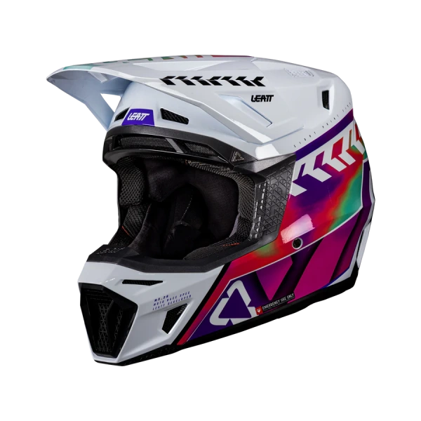 Leatt Kit Moto 8.5 V26 Pinata шлем кроссовый + Velocity 5.5 мотоочки