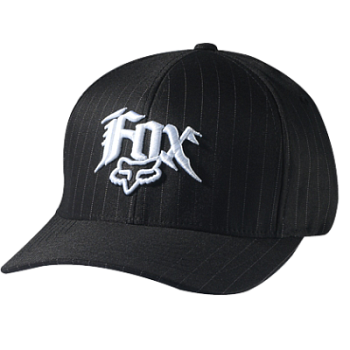 Fox Racing Next Century Flexfit бейсболка, черный с полосками