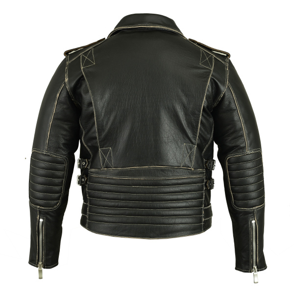 First M781BRO Косуха кожаная с пряжками, XS-3XL