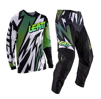 Leatt 3.5 Ride Kit Junior 2026 Storm Teal комплект подростковый, мотоштаны + джерси