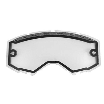 Fly Racing Focus/Zone Vented Dual Clear линза прозрачная