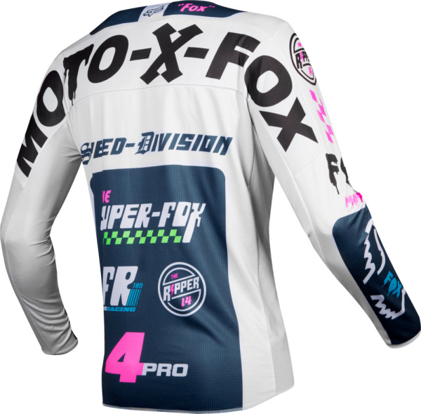 Fox Racing 180 Czar Kids 2019 джерси детская, сине-серый
