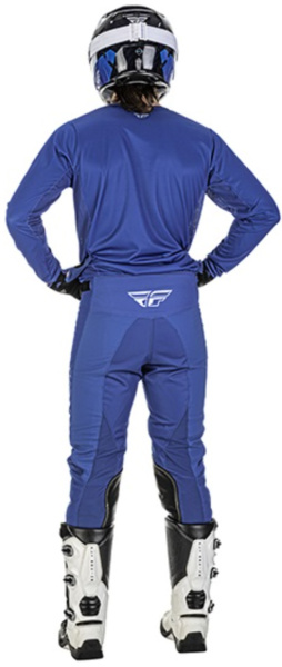 Fly Racing Kinetic Fuel комплект, сине-белый Fly Racing Kinetic Fuel комплект, сине-белый