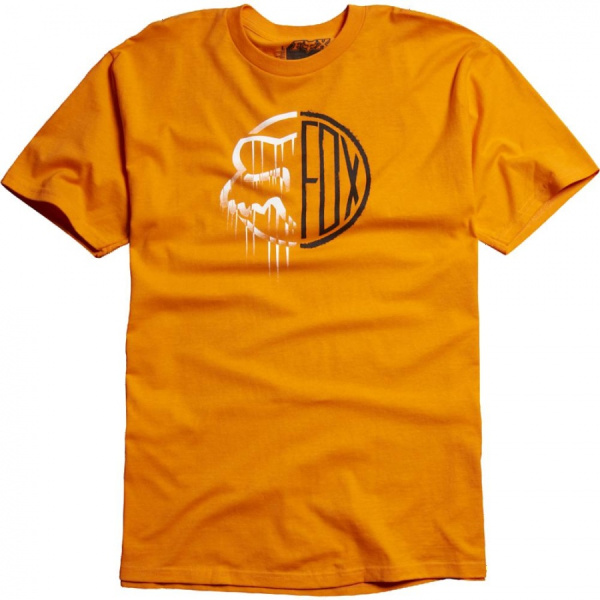 Fox Stereotic SS Tee Day Glo футболка, оранжевый