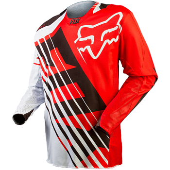 Fox Racing 360 Savant джерси, красно-белый Fox Racing 360 Savant джерси, красно-белый