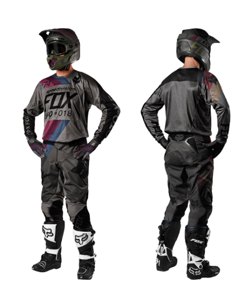 Fox Racing 360 Draftr 2018 комплект, серо-черный Fox Racing 360 Draftr 2018 комплект, серо-черный
