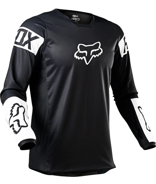 Fox Racing 180 Revn Black/White джерси